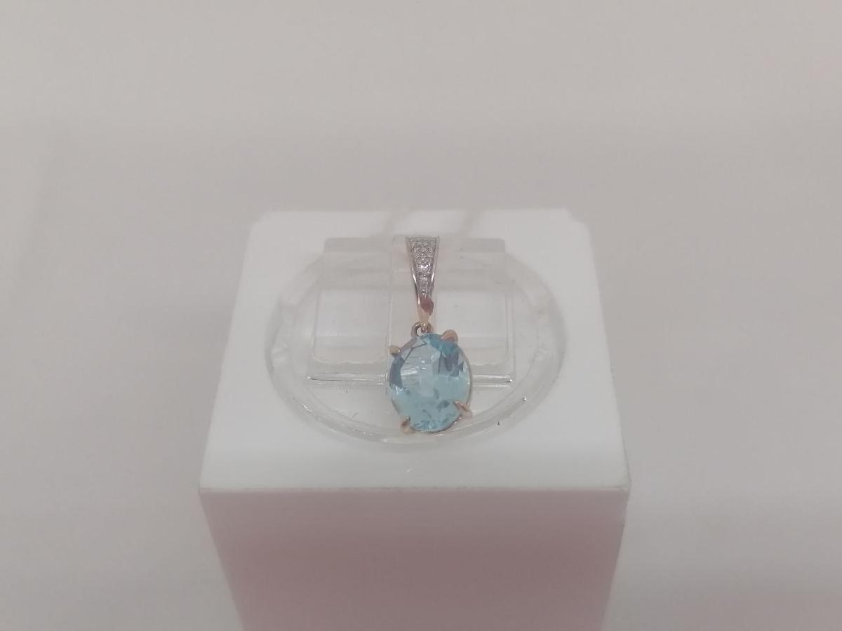 ПОДВЕСКА С КАМНЯМИ (Au 585)