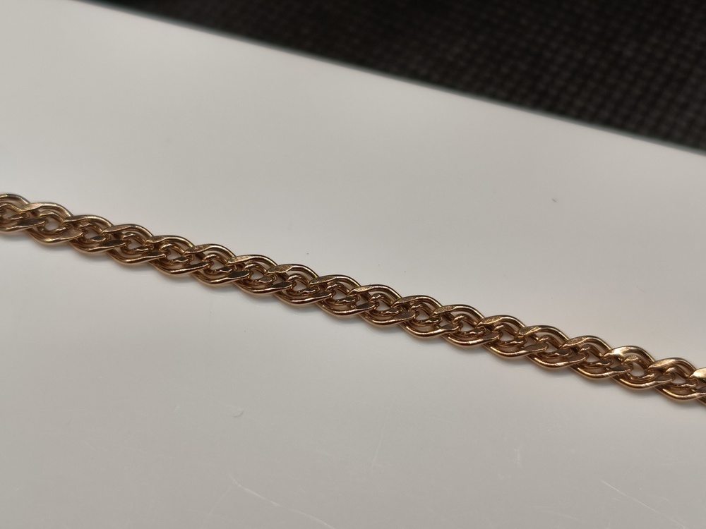 БРАСЛЕТ ПУСТОТЕЛЫЙ Нона Au 585