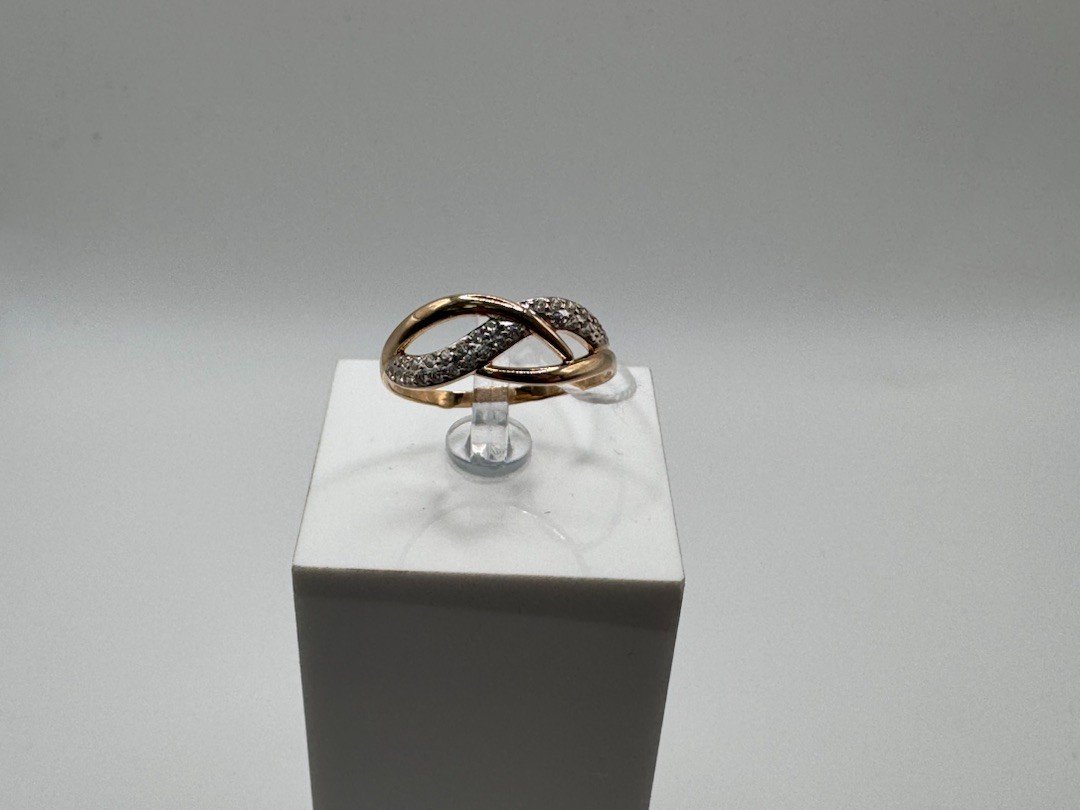 КОЛКМИ585 КОЛЬЦО С КАМНЯМИ (Au 585)