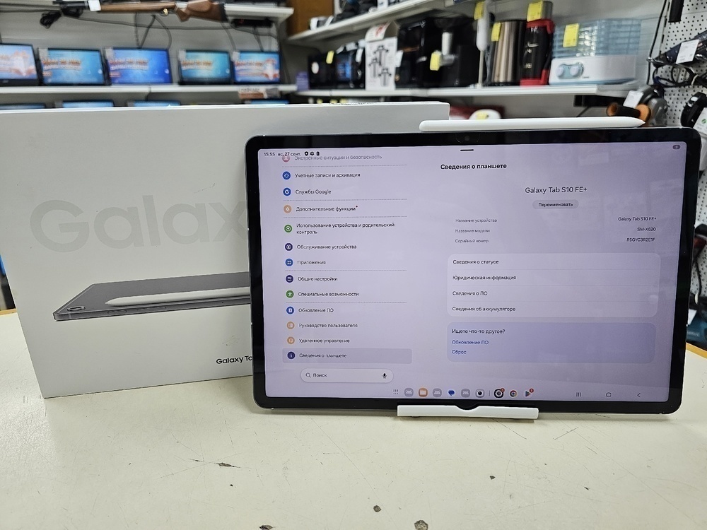 Планшет Samsung Galaxy Tab S10 FE 5G 12/256