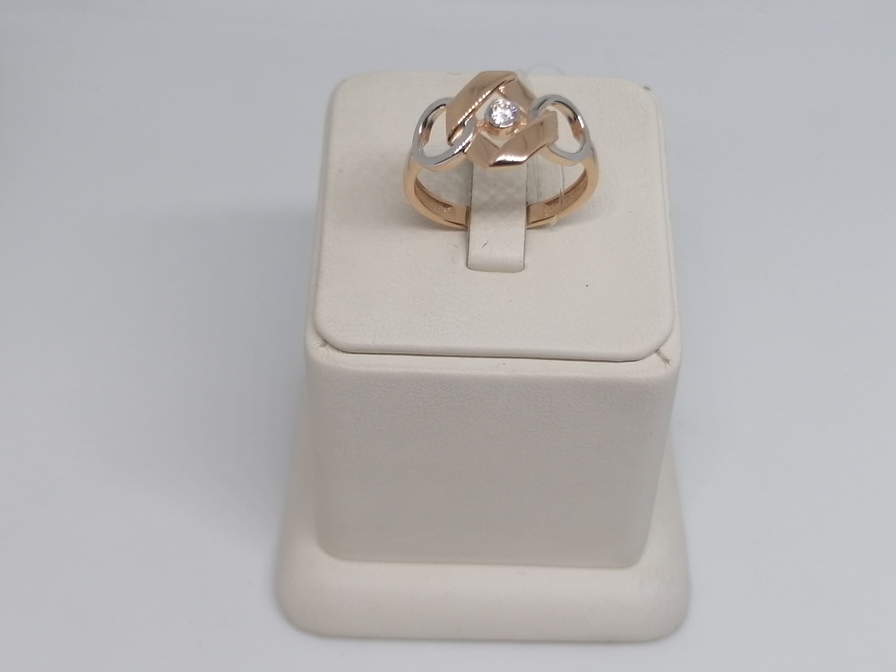 КОЛЬЦО С КАМНЕМ (Au 585)