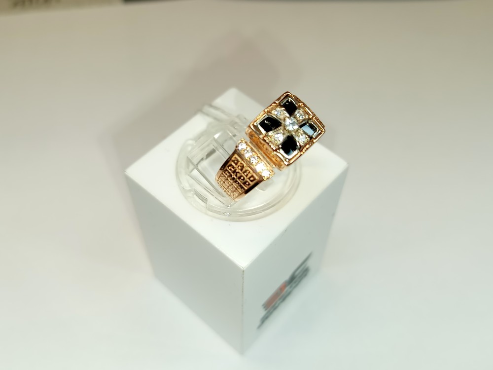 ПЕЧКМИ585 ПЕЧАТКА С КАМНЯМИ (Au 585)