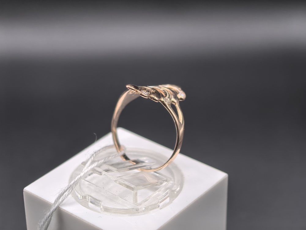 КОЛКМИ585 КОЛЬЦО С КАМНЯМИ (Au 585)