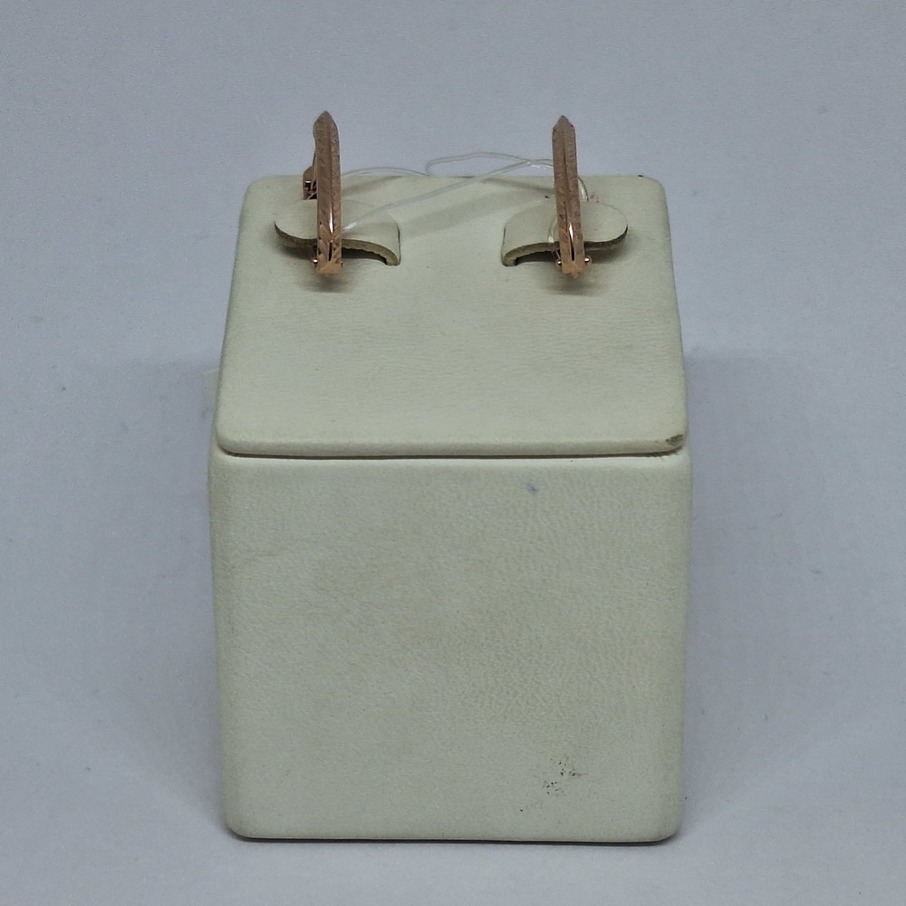 СЕРЬГИ БЕЗ КАМНЯ (Au 585)