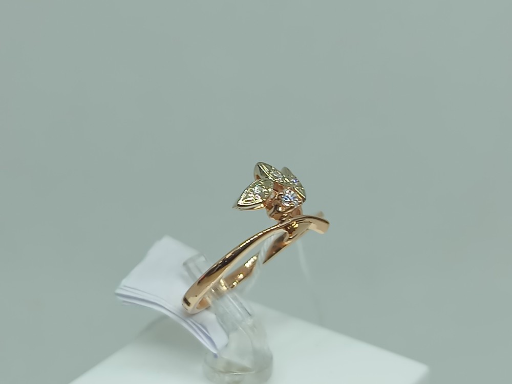 КОЛКМИ585 КОЛЬЦО С КАМНЯМИ (Au 585)