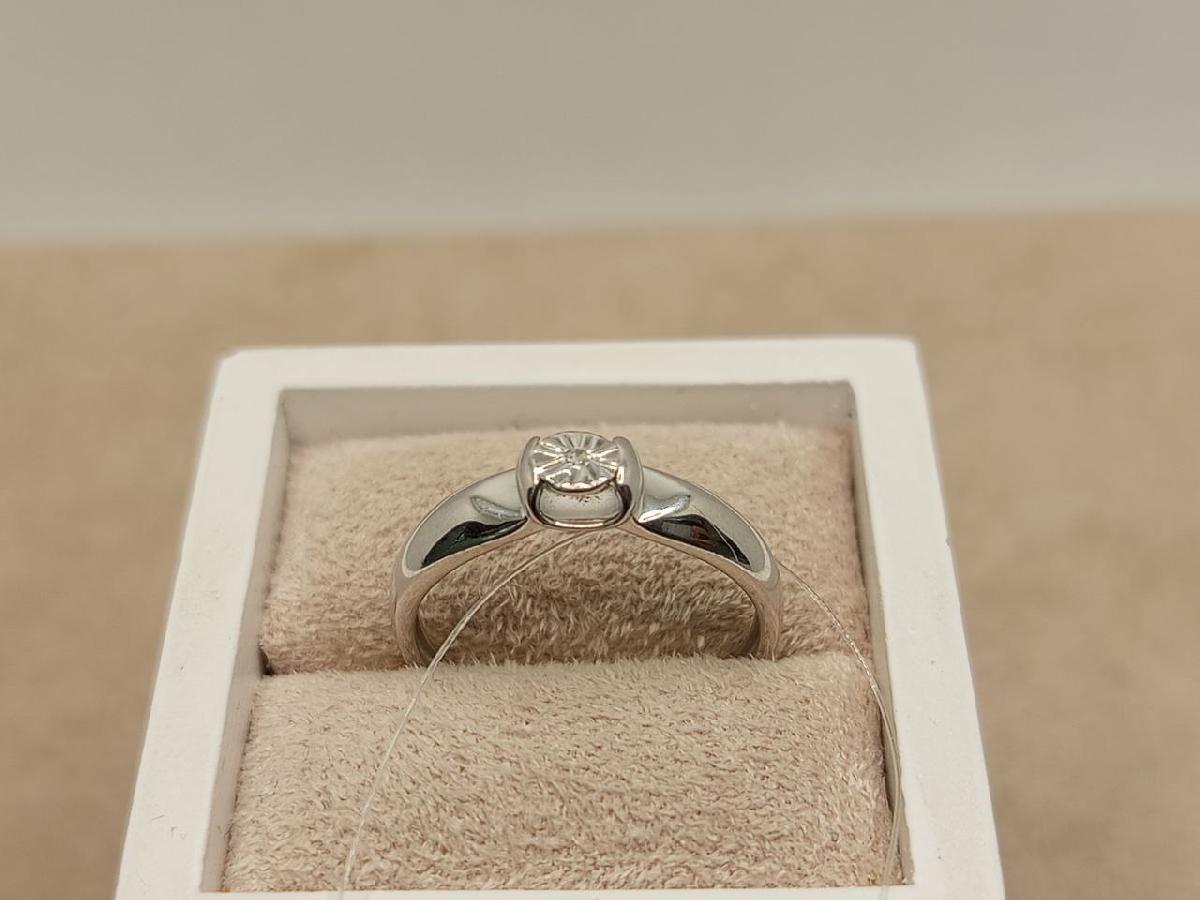 КОЛЬЦО БРИЛЛИАНТ (Ag 925)