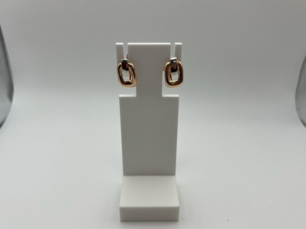 СЕРЬГИ БЕЗ КАМНЯ (Au 585)