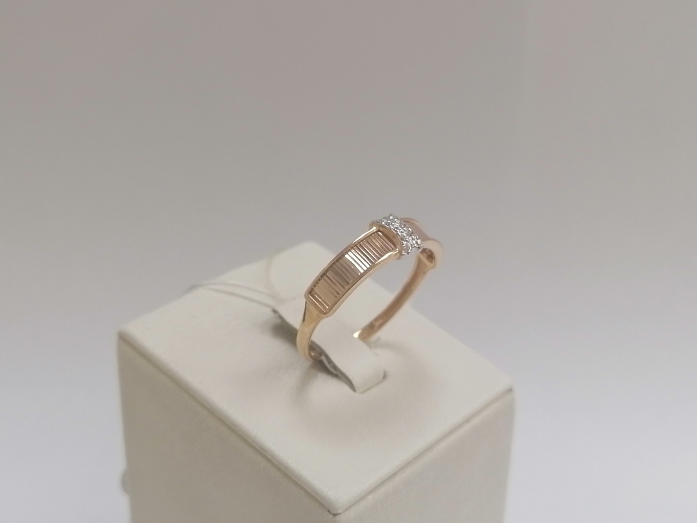 51-110-01600-1 КОЛЬЦО С КАМНЯМИ (Au 585)