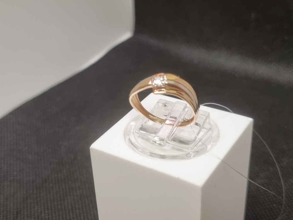 КОЛЬЦО С КАМНЕМ (Au 585)