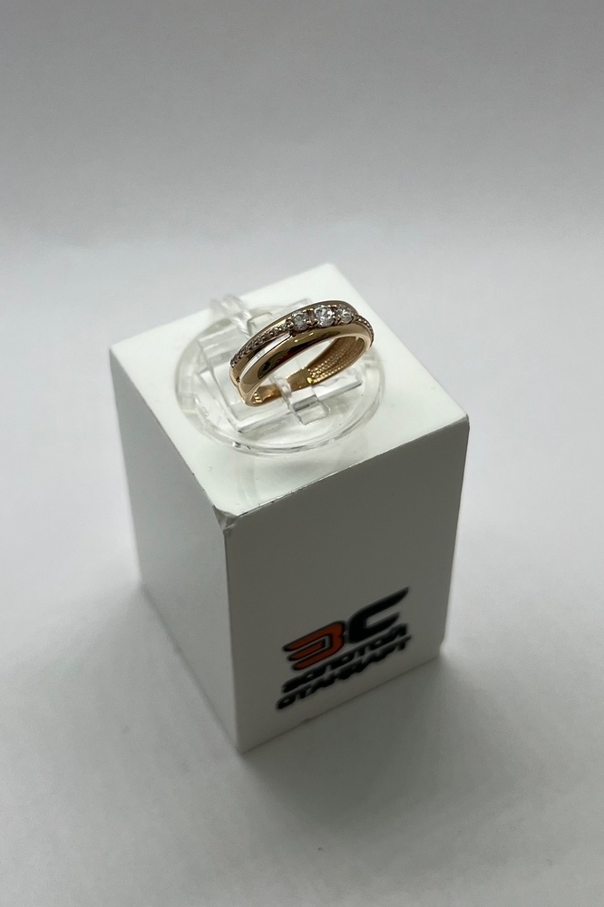 КОЛКМИ585 КОЛЬЦО С КАМНЯМИ (Au 585)