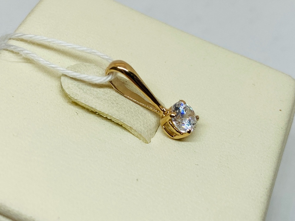 ПОДВЕСКА С КАМНЕМ (Au 585)