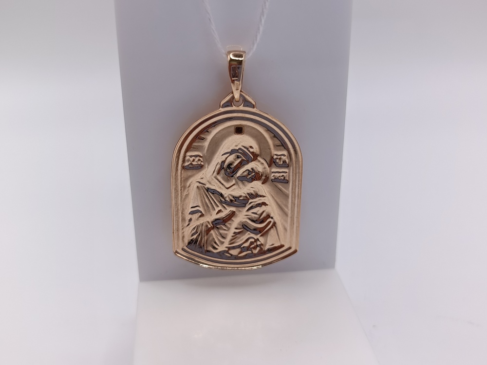 ПОДИБК585 ПОДВЕСКА ИКОНА БЕЗ КАМНЯ (Au 585)