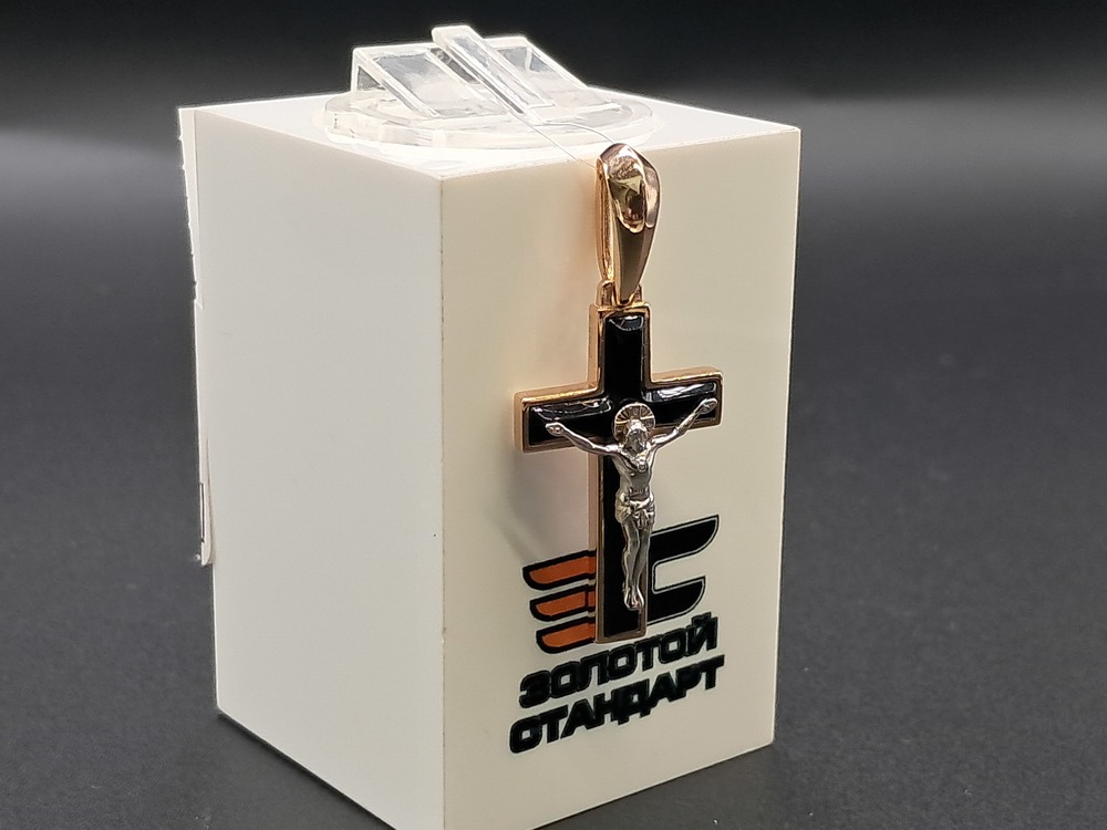  ПОДВЕСКА КРЕСТ (Au 585)