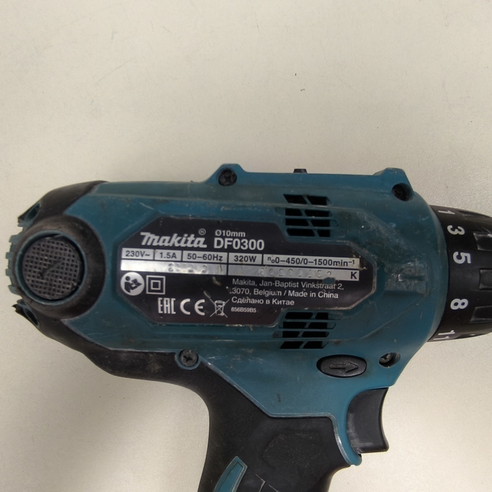 ДРЕЛЬ-ШУРУПОВЕРТ MAKITA DF0300