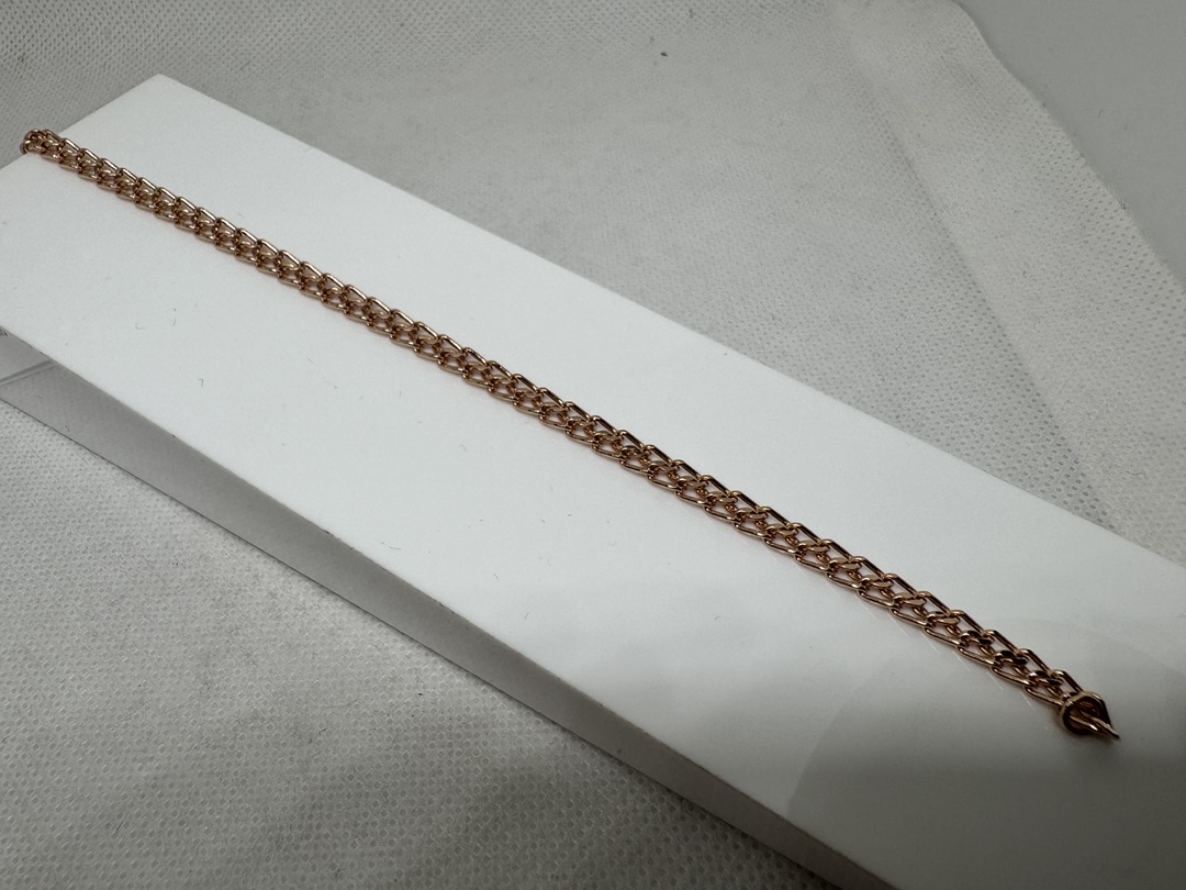 БРАСЛЕТ ПУСТОТЕЛЫЙ Царь (Au 585)