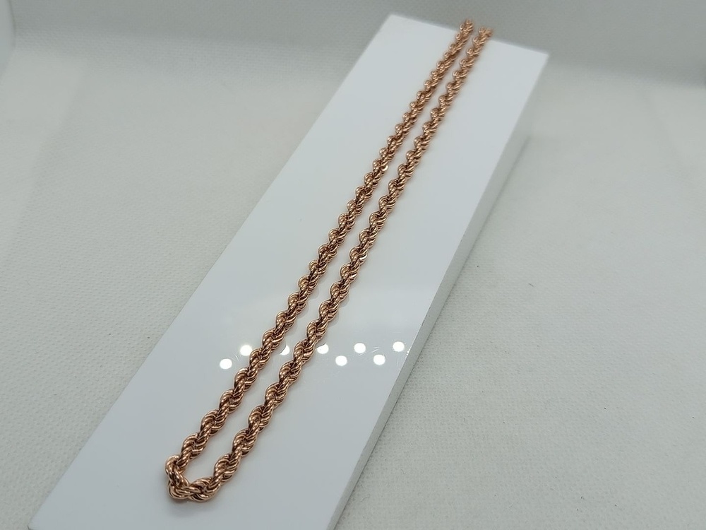 ЦЕПЬ ПОЛНОВЕСНАЯ Веревка (Au 585)