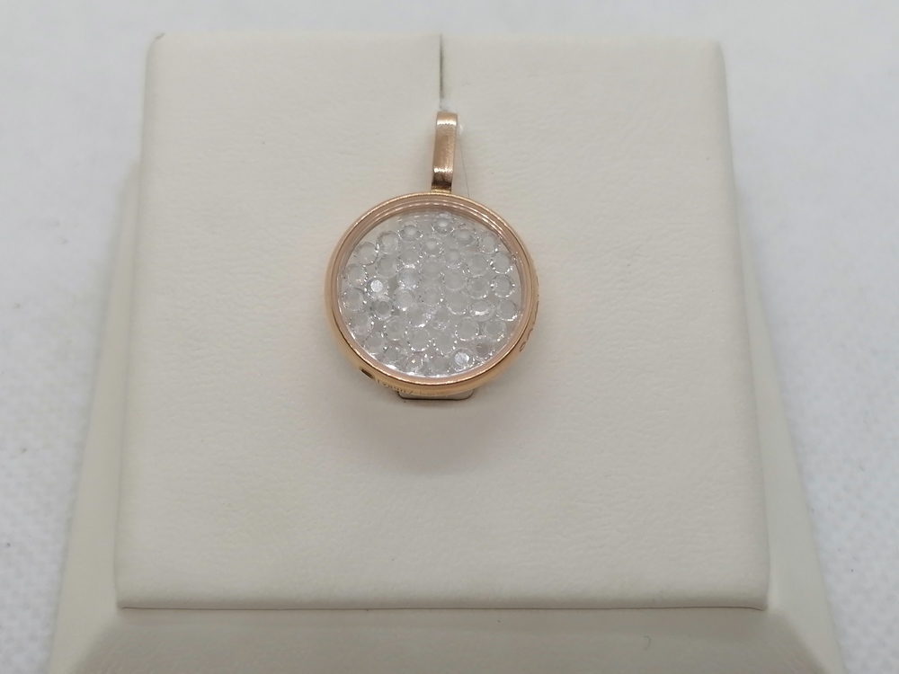 ПОДВЕСКА С КАМНЯМИ (Au 585)