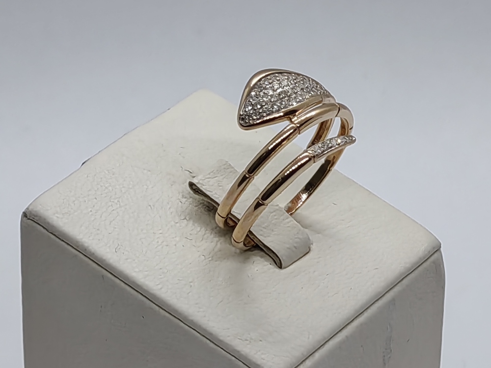 КОЛЬЦО БРИЛЛИАНТ Au 585