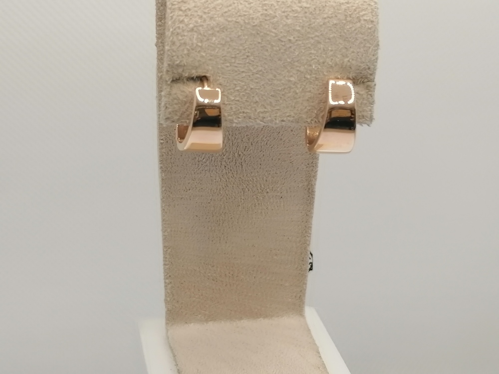 СЕРЬГИ БЕЗ КАМНЯ (Au 585)