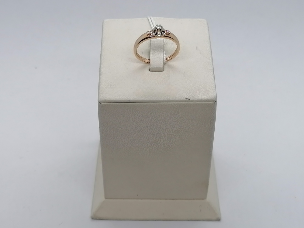 КОЛЬЦО БРИЛЛИАНТ Au 585