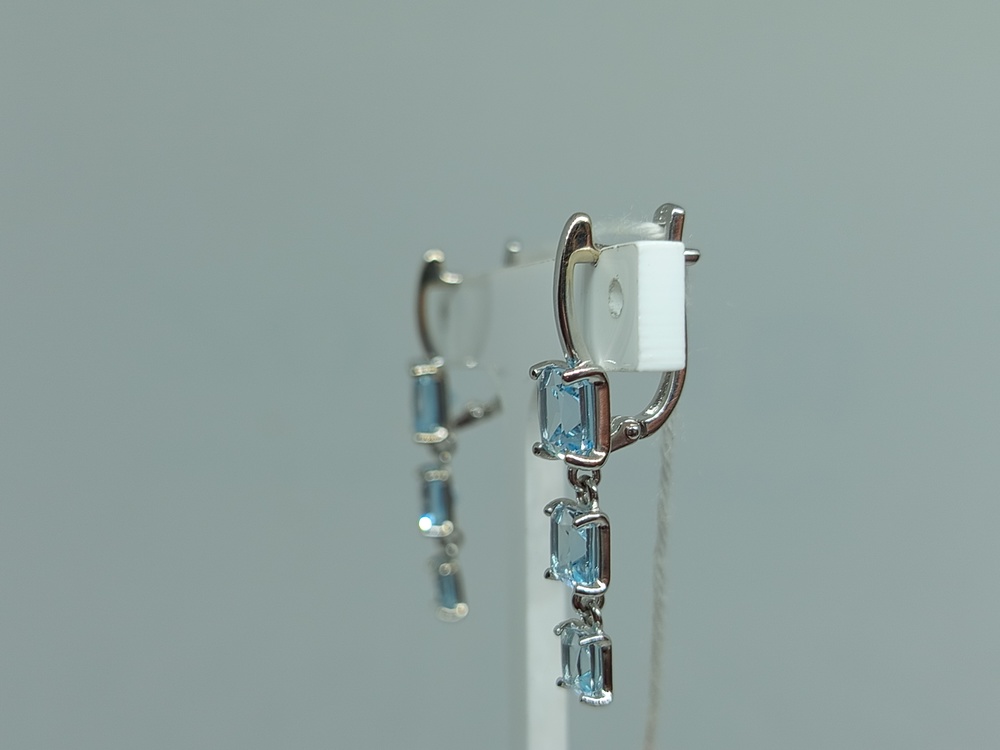 СЕРЬГИ С КАМНЯМИ (Au 585)