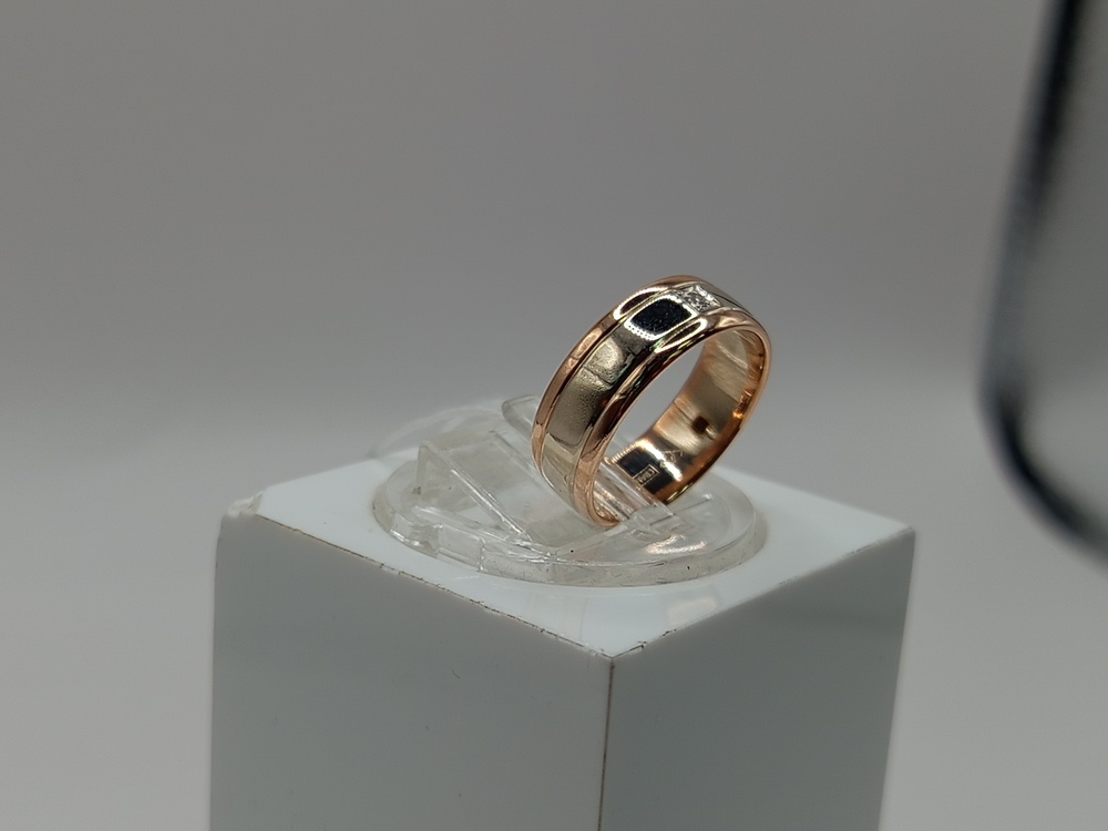 ОБРУЧАЛЬНОЕ КОЛЬЦО БРИЛЛИАНТ Au 585