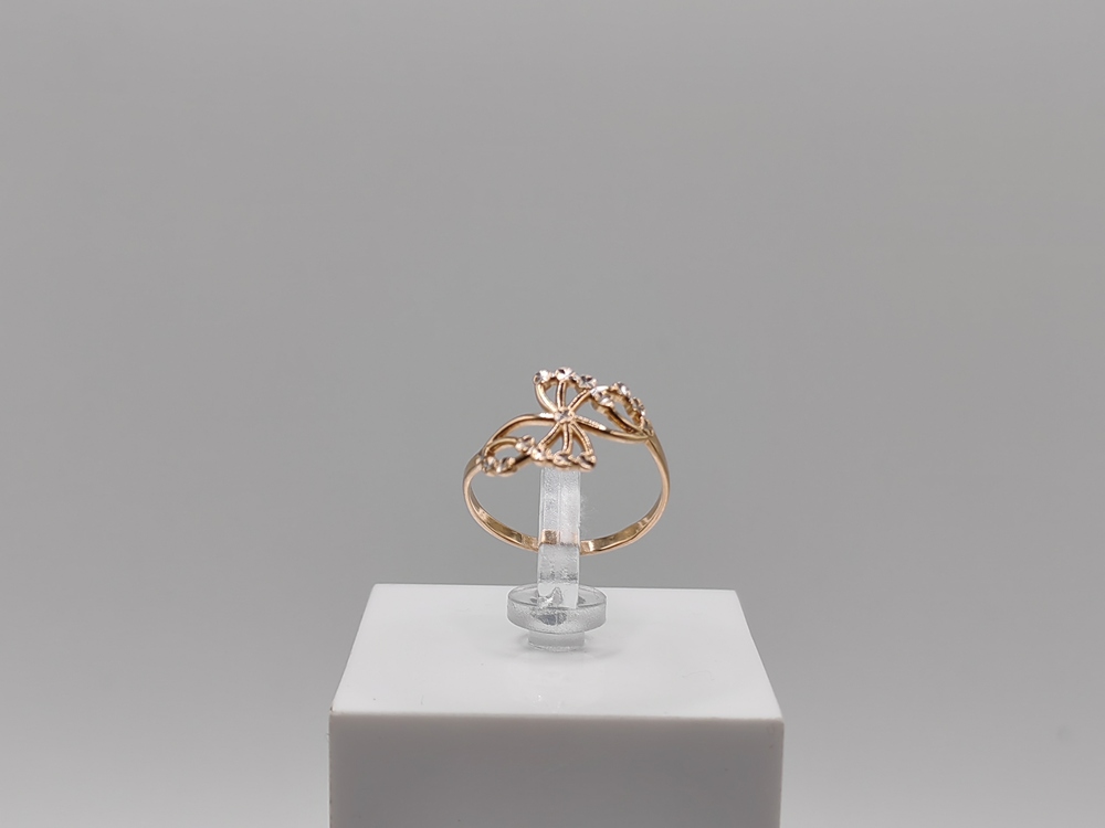 КОЛБКМ585 КОЛЬЦО БЕЗ КАМНЯ (Au 585)