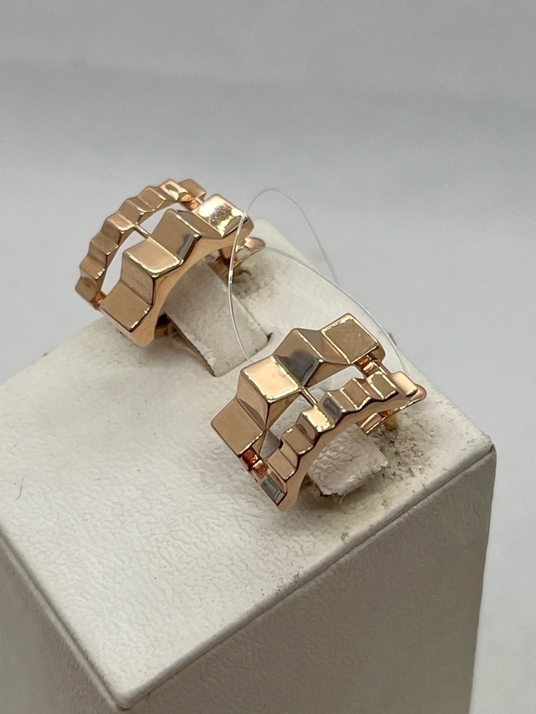 СЕРЬГИ БЕЗ КАМНЯ (Au 585)