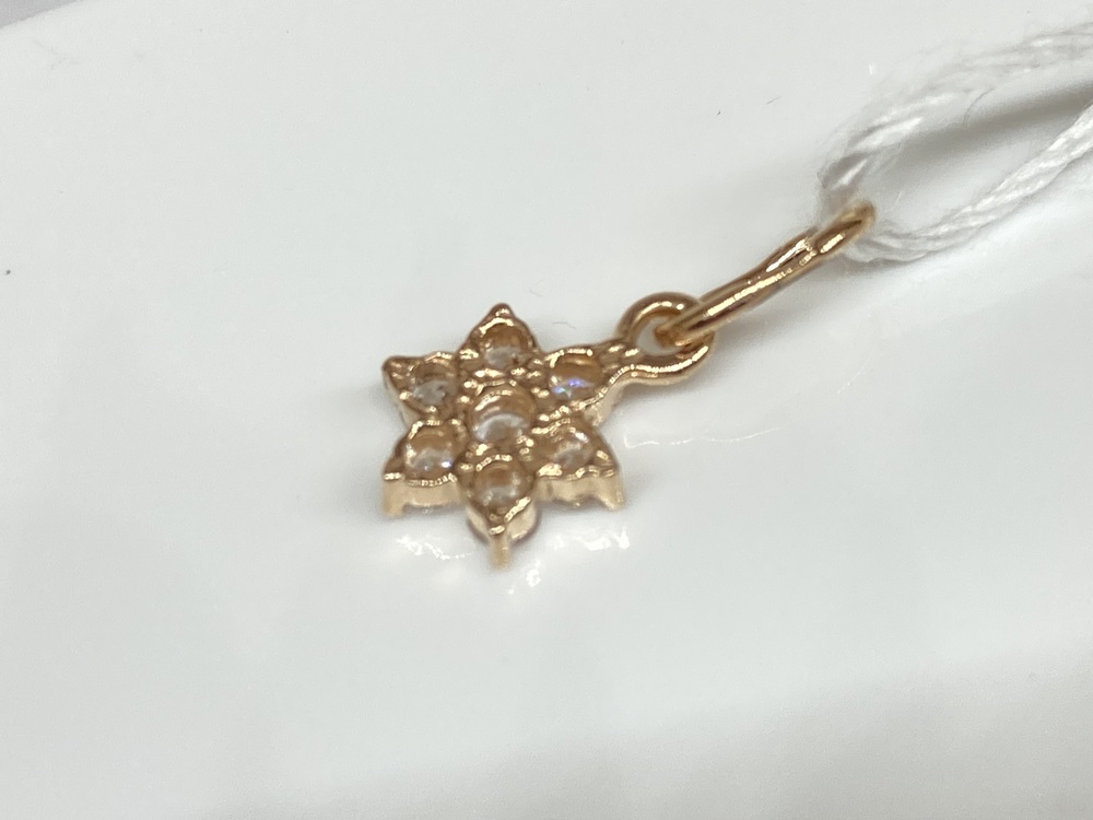 ПОДВЕСКА С КАМНЯМИ (Au 585)