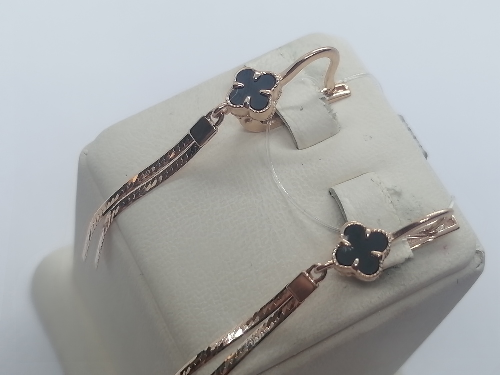 СЕРЬГИ С КАМНЕМ (Au 585)