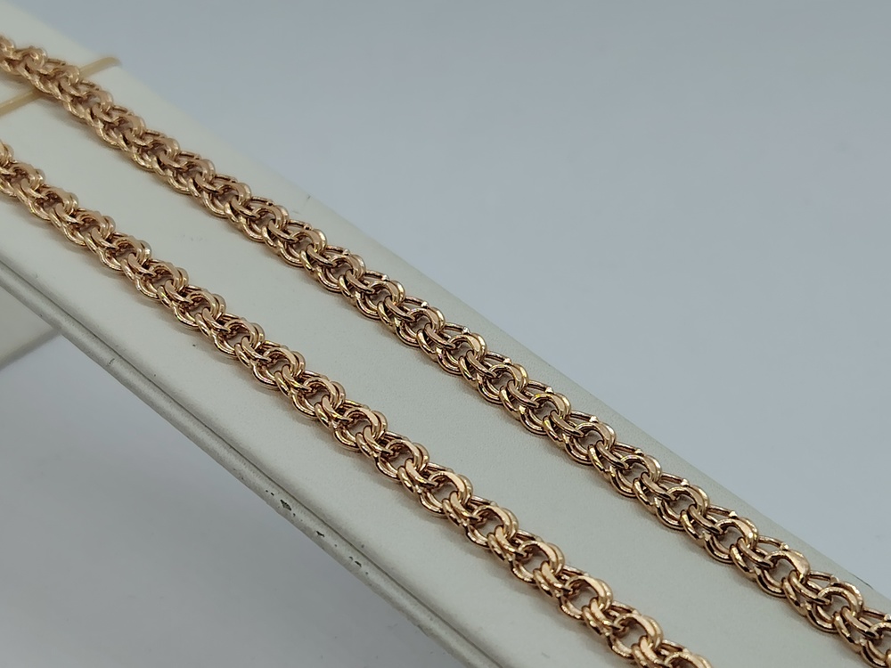 ЦПБС585 ЦЕПЬ ПУСТОТЕЛАЯ Бисмарк (Au 585)