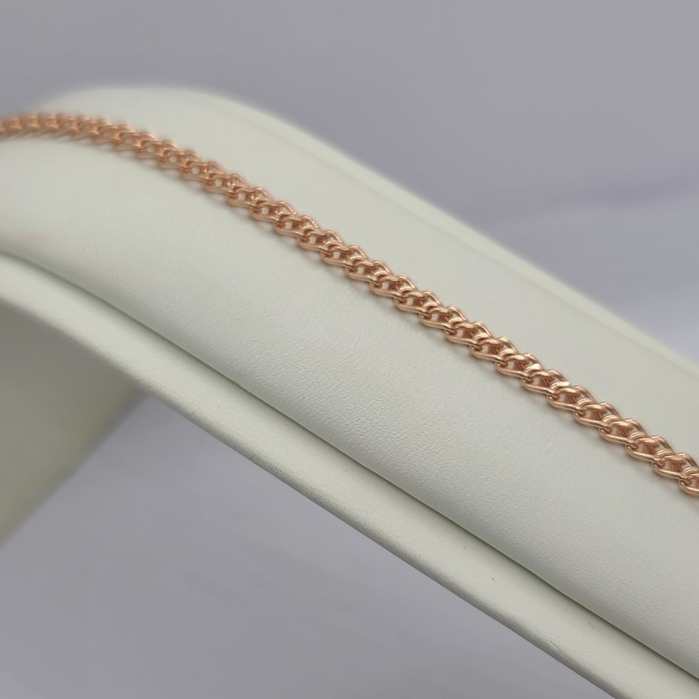 БРАСЛЕТ ПУСТОТЕЛЫЙ Царь (Au 585)