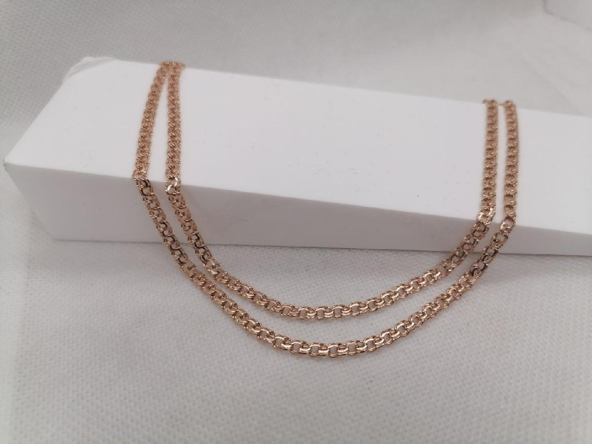 ЦЕПЬ ПОЛНОВЕСНАЯ Бисмарк (Au 585)