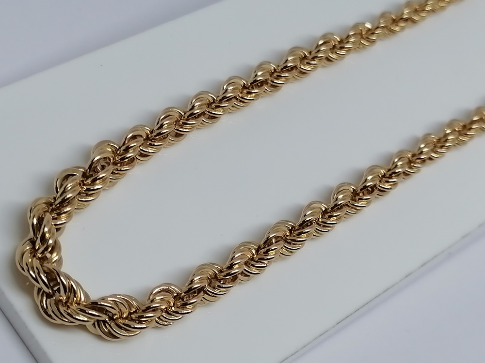 ЦЕПЬ ПОЛНОВЕСНАЯ Веревка (Au 585)