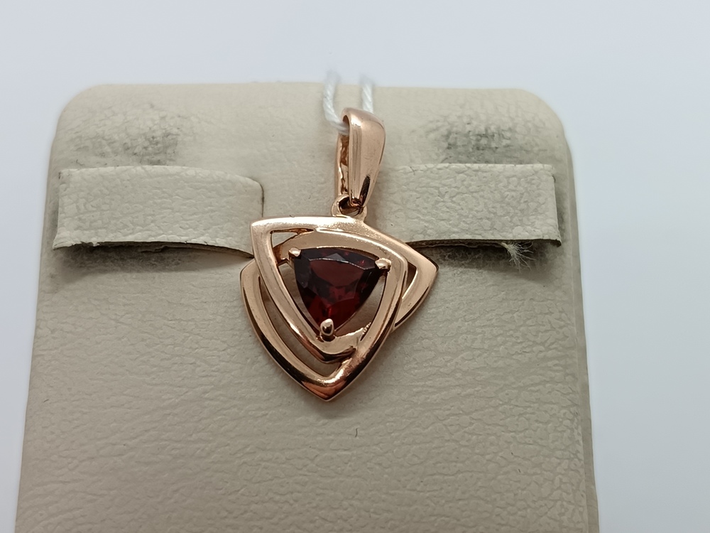 ПОДКМ585 ПОДВЕСКА С КАМНЕМ (Au 585)