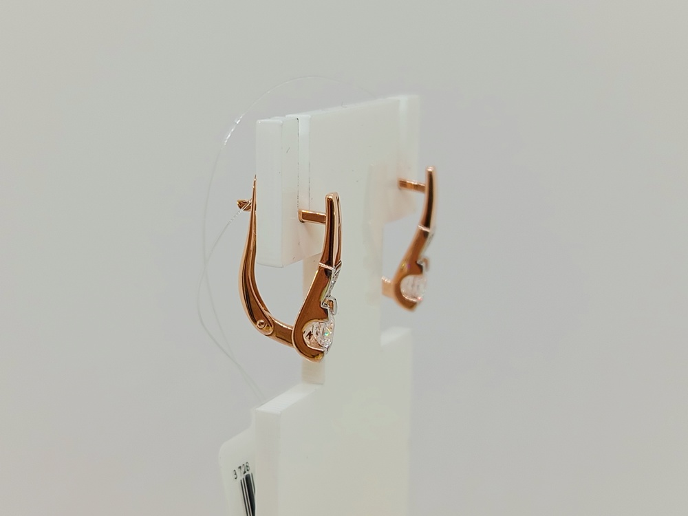 СЕРЬГИ С КАМНЯМИ (Au 585)