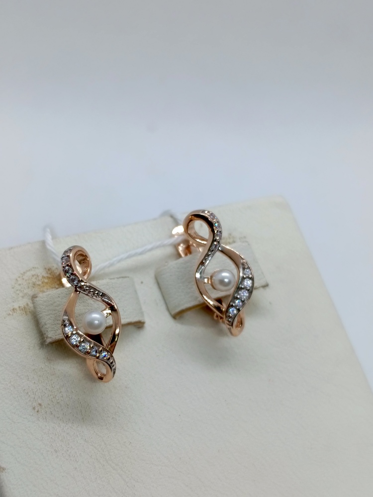 СЕРЬГИ С КАМНЯМИ (Au 585)