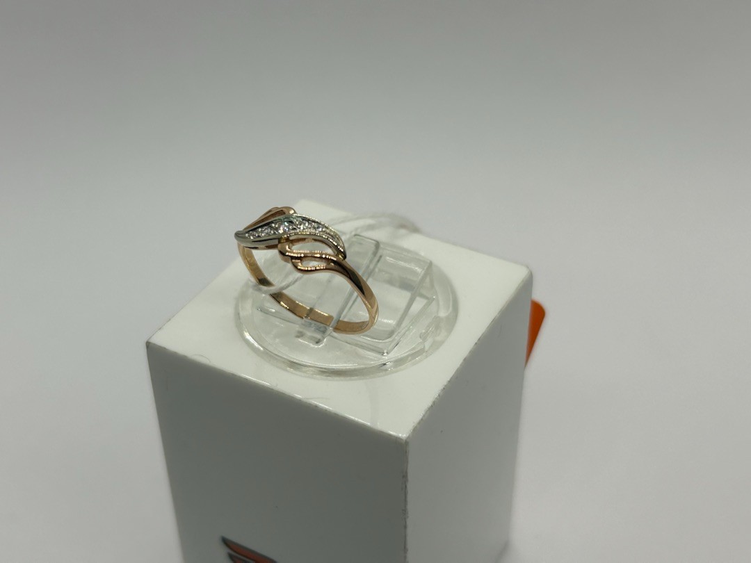 КОЛКМИ585 КОЛЬЦО С КАМНЯМИ (Au 585)