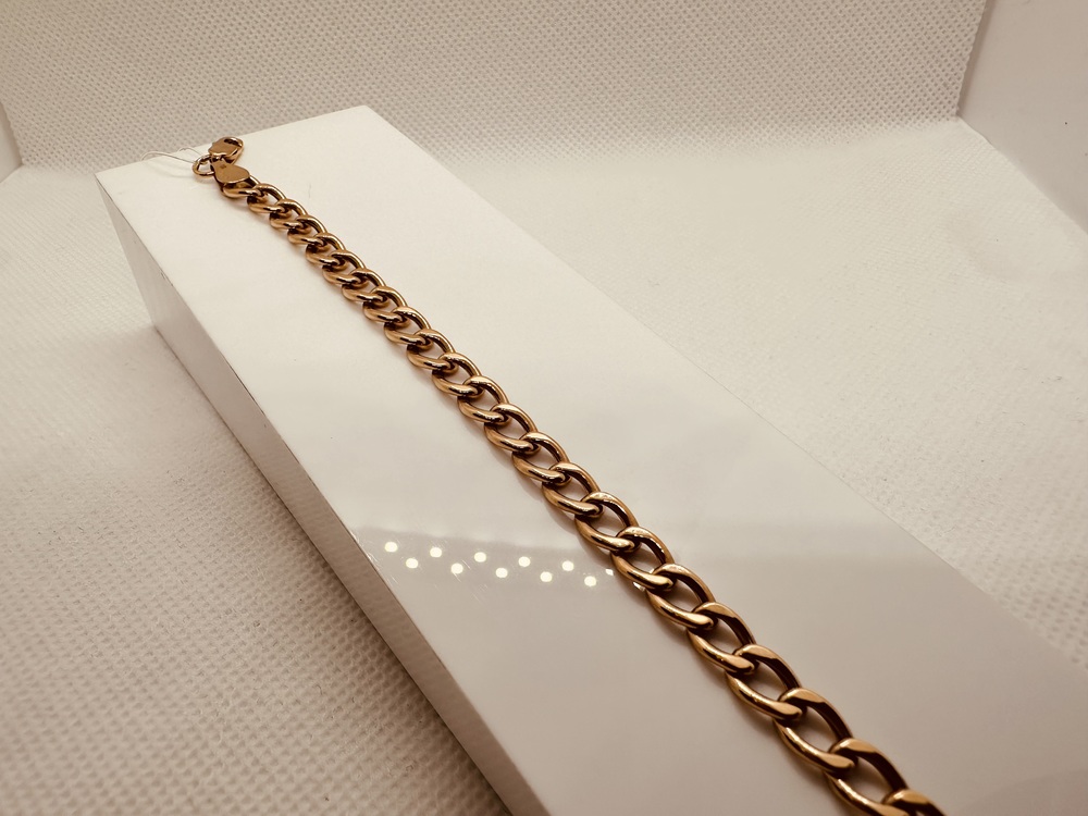 БРАСЛЕТ ПУСТОТЕЛЫЙ Фантазия (Au 585)