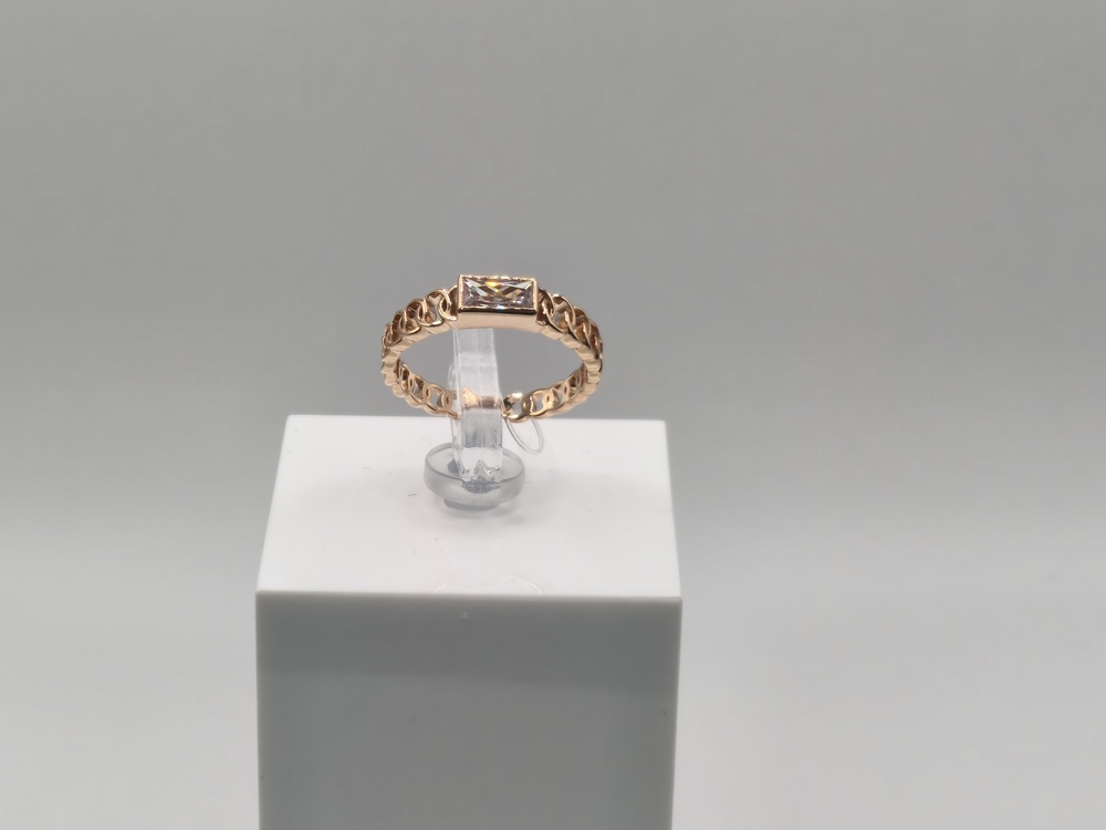 КОЛЬЦО С КАМНЕМ (Au 585)