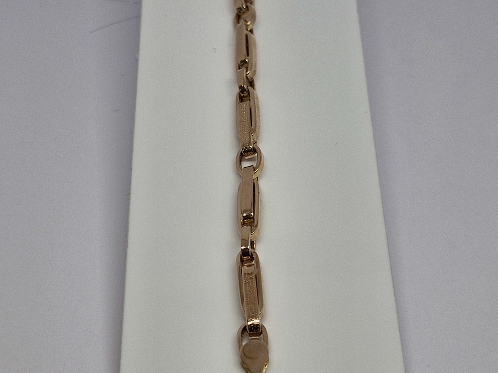 БРАСЛЕТ ПУСТОТЕЛЫЙ Фантазия (Au 585)