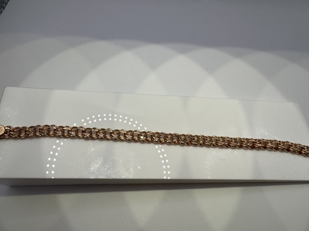 Бисмарк Б100 БРАСЛЕТ ПУСТОТЕЛЫЙ Бисмарк (Au 585)