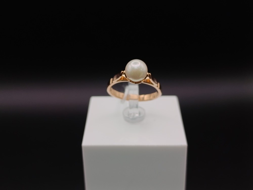 КОЛКМ583 КОЛЬЦО С КАМНЕМ (Au 583)