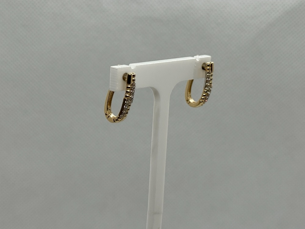 СЕРЬГИ С КАМНЯМИ (Au 585)