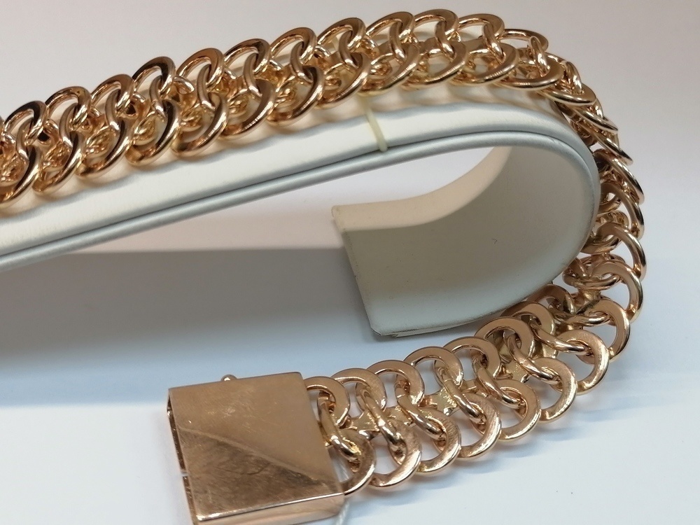 БРАСЛЕТ ПОЛНОВЕСНЫЙ Фантазия Au 585