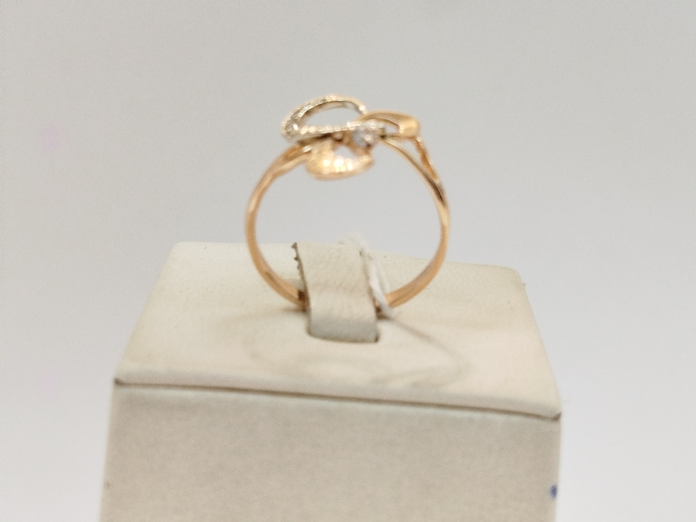 КОЛКМИ585 КОЛЬЦО С КАМНЯМИ (Au 585)