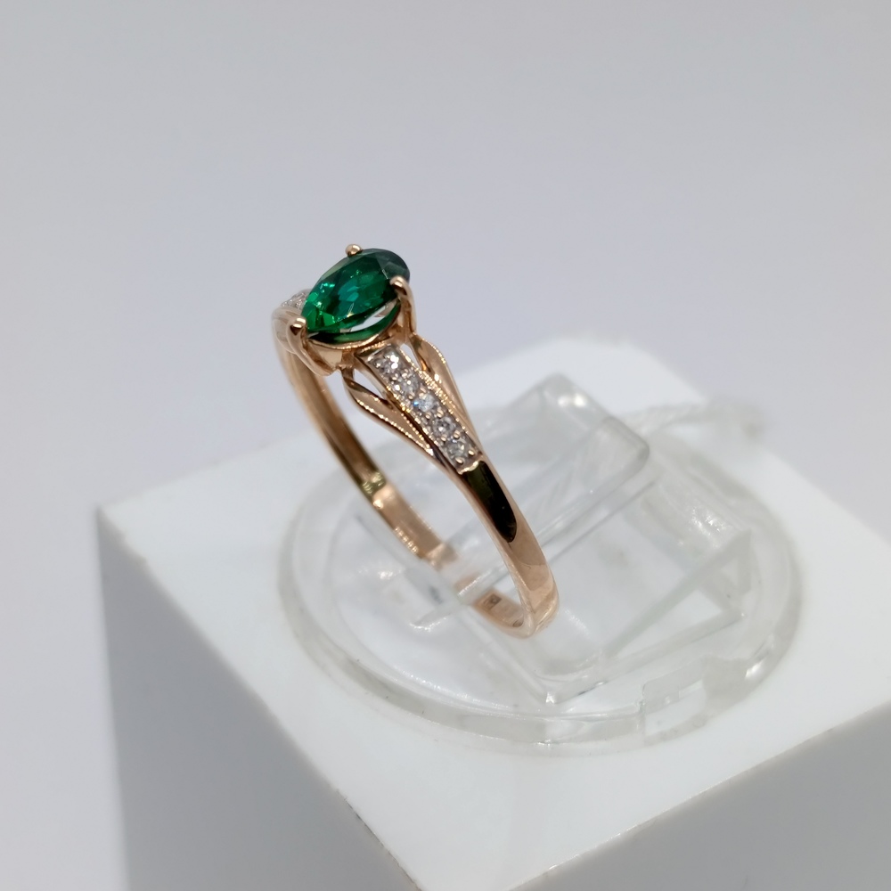 КОЛЬЦО БРИЛЛИАНТ Au 585