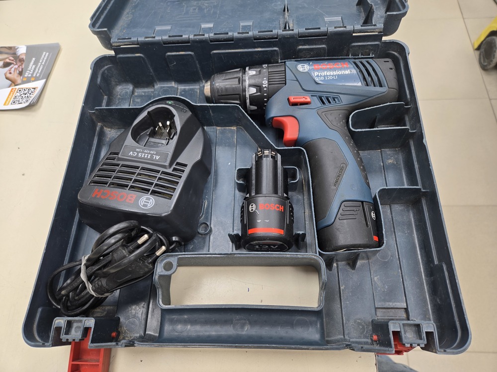 Шуруповерт Bosch GSB 120-LI