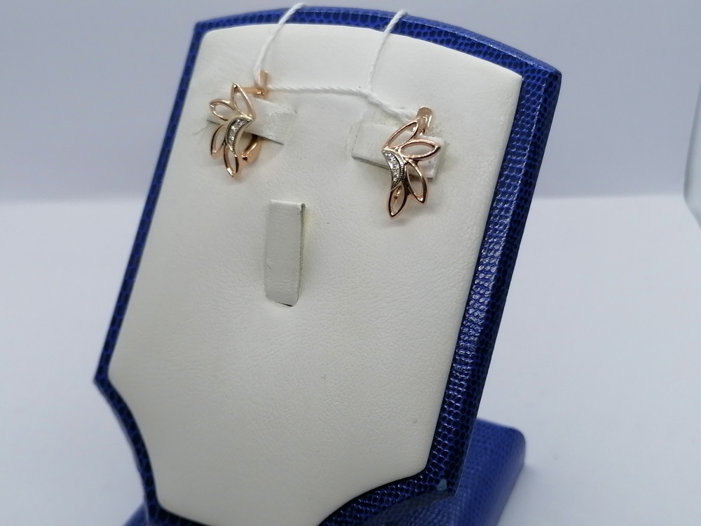 СЕРЬГИ С КАМНЯМИ (Au 585)