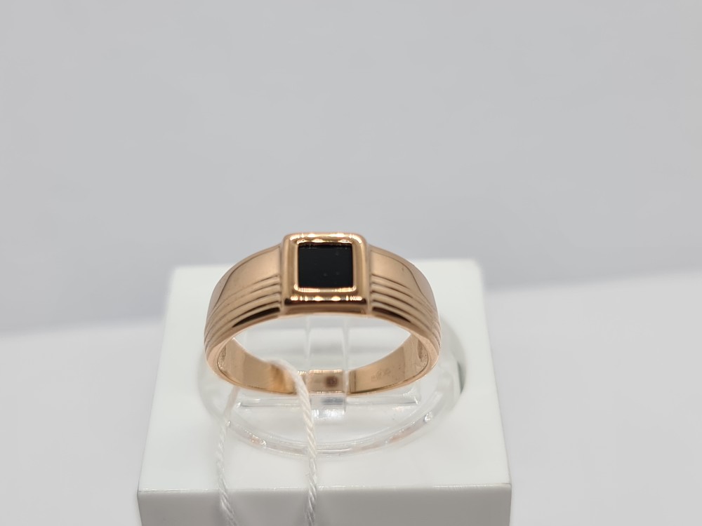 ПЕЧАТКА С КАМНЕМ (Au 585)